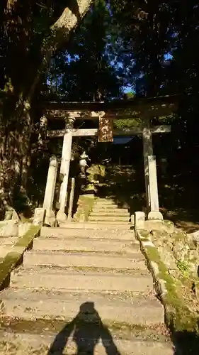 多久神社の鳥居