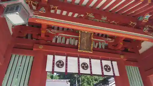 志波彦神社・鹽竈神社の山門・神門