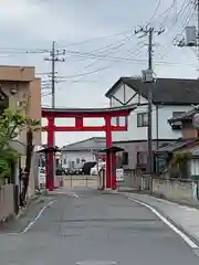 山名八幡宮の鳥居