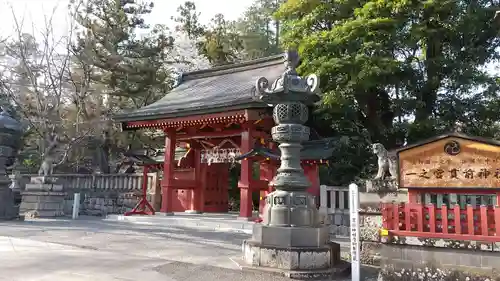 一之宮貫前神社の山門・神門