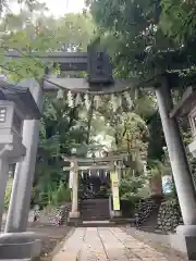 多摩川浅間神社の鳥居