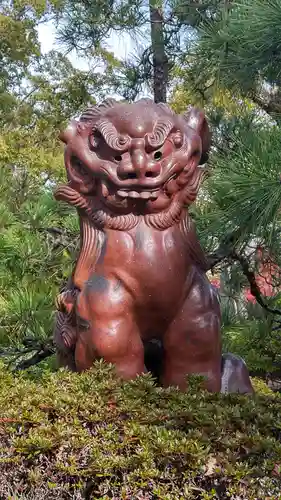 大元 宗忠神社の狛犬