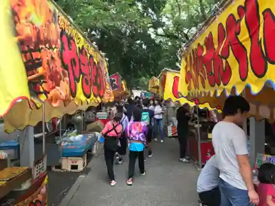 大井神社の食事