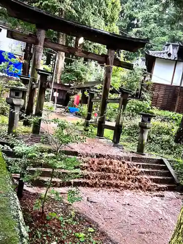 山家神社の鳥居