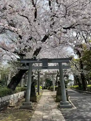 前原御嶽神社の鳥居