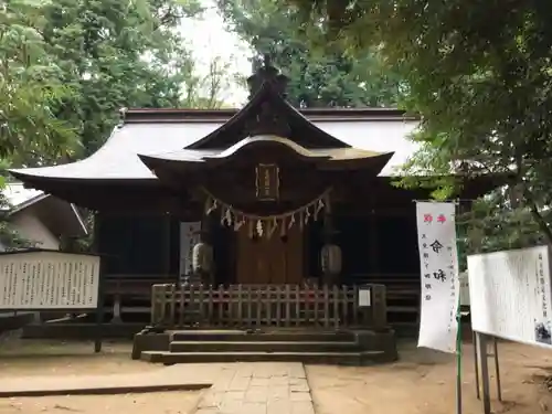 氷川女體神社の本殿