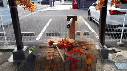 阿邪訶根神社の手水舎