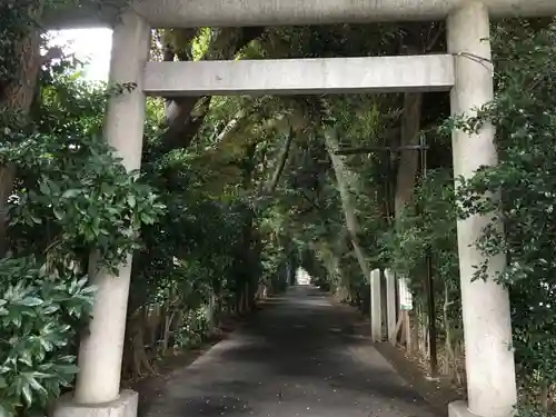岩槻久伊豆神社の鳥居