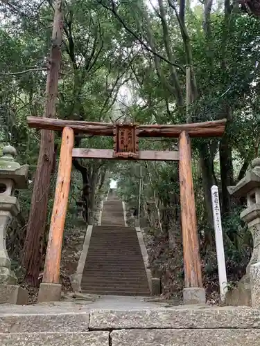 天石門別八倉比売神社の鳥居