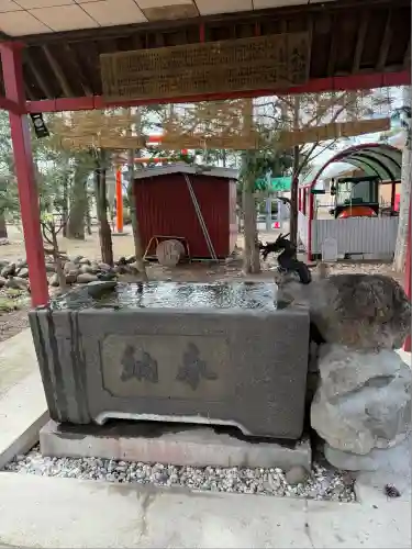 上富良野神社の手水舎