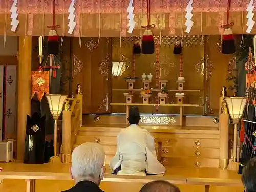 新琴似神社の本殿