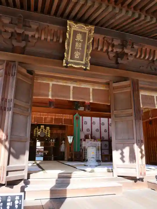 仙台東照宮の本殿・本堂