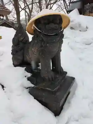 札幌諏訪神社の狛犬