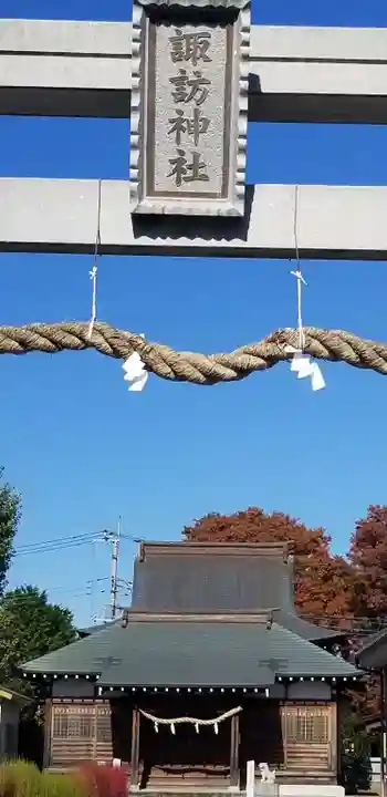 中馬場諏訪神社の本殿・本堂