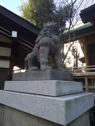 榊神社の狛犬