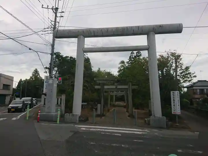 橘樹神社の鳥居