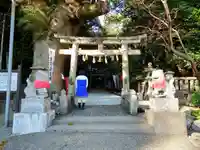 仁井田神社の鳥居