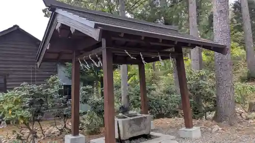 大正神社の手水舎