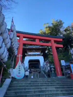 江島神社の鳥居