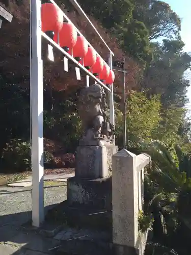 叶神社（東叶神社）の狛犬