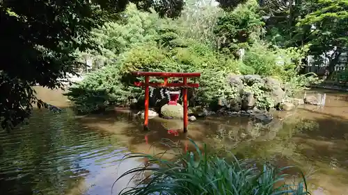 平塚八幡宮の庭園