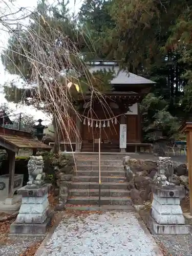 借宿神社の本殿