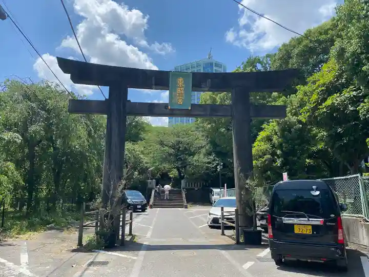 芝東照宮の鳥居