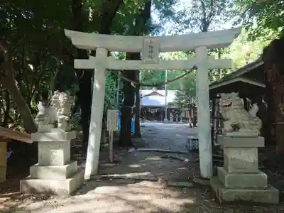 上野神社の鳥居