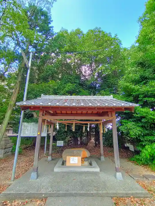 和爾良神社(猪子石原)の手水舎