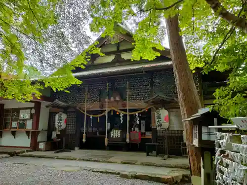 古井の天狗山の本殿