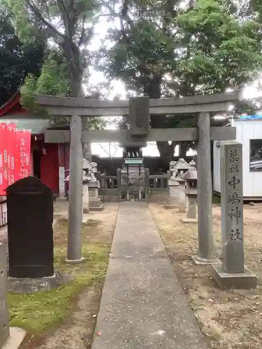 羽田八幡宮の鳥居