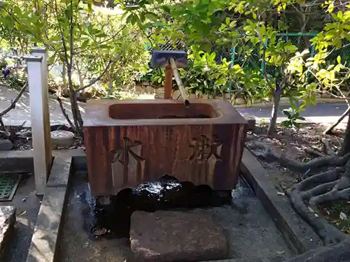 龍泉寺の手水舎