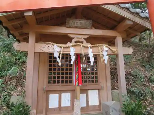 弁財天社の本殿・本堂