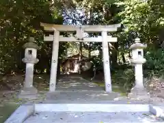 宇奈多理坐高御魂神社の鳥居