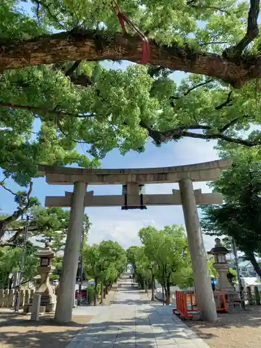 百舌鳥八幡宮の鳥居