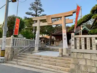 舞子六神社/まいこむの宮の鳥居