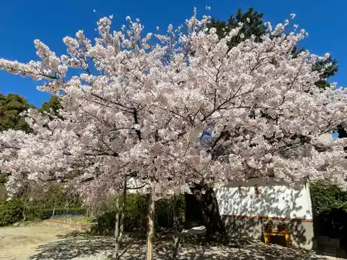 萩原神社の庭園