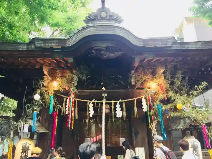 小野照崎神社の本殿・本堂