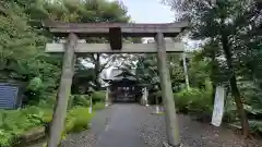 立川熊野神社の鳥居