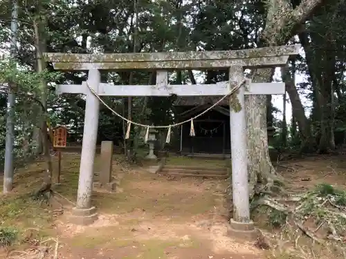 國土神社の鳥居