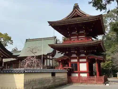 薦神社の山門