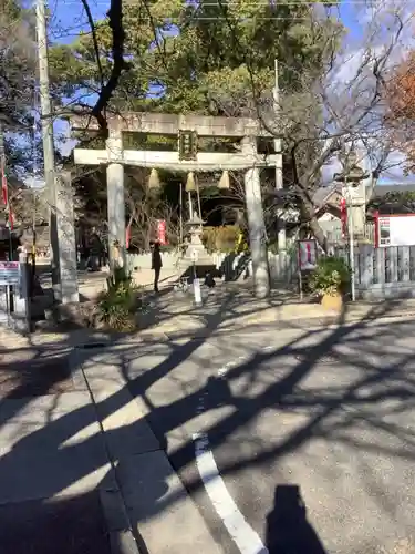 富部神社の鳥居