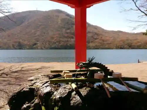 赤城神社の手水