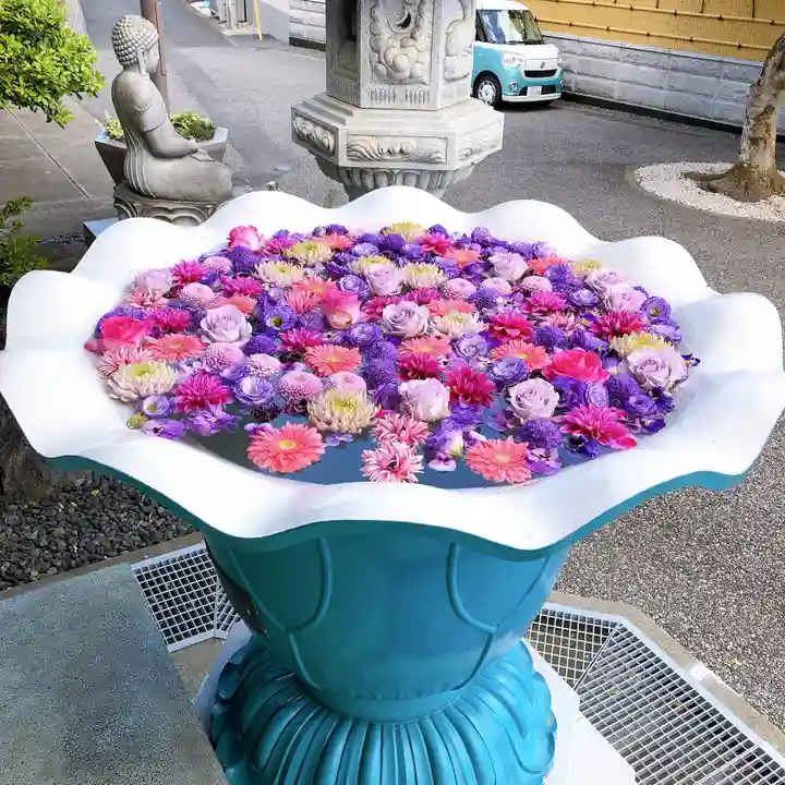 最明寺の手水舎