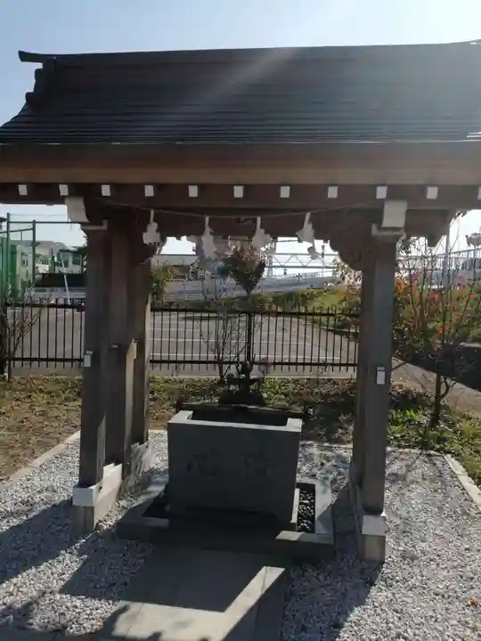 飯塚冨士神社の手水舎