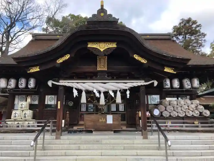 田村神社の本殿・本堂