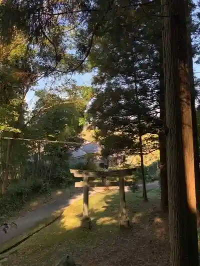 御嶽神社の鳥居