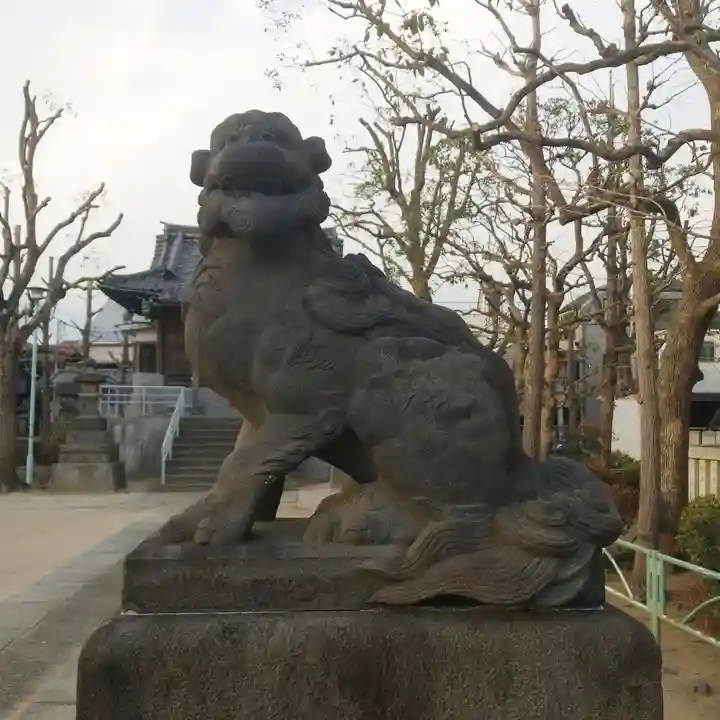 白髭神社の狛犬