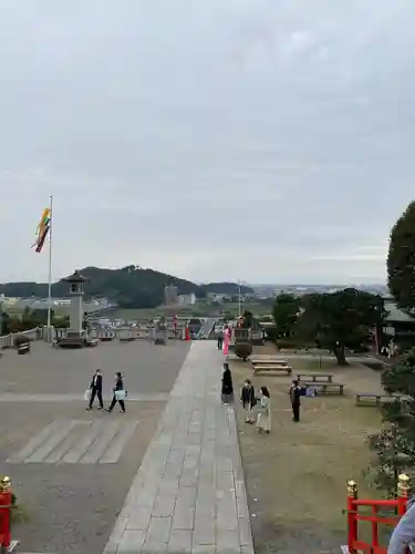 足利織姫神社の景色