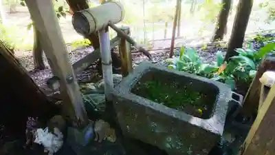 玉野御嶽神社の手水舎